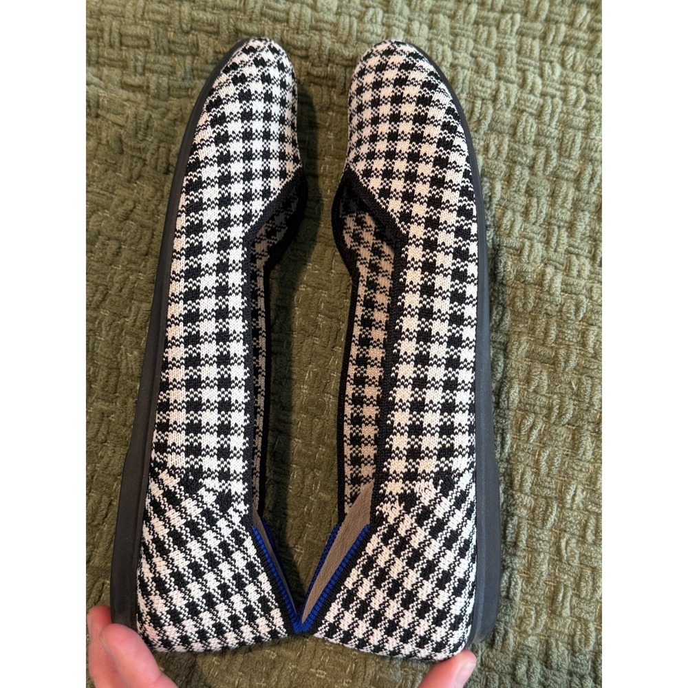 Rothy's Black and White Houndstooth Flats - Picture 6 of 7